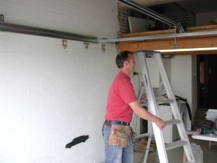 Hormann EPU 40, M profilering, Woodgrain kleur color, inclusief Promatic motor met afstandsbediening en montage
