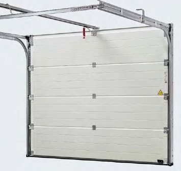 Hormann LPU 40, L profilering, New Silkgrain kleur color, inclusief Promatic motor met afstandsbediening en montage