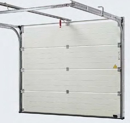 Hormann LPU 40, L profilering, New Silkgrain kleur color, inclusief Promatic motor met afstandsbediening en montage